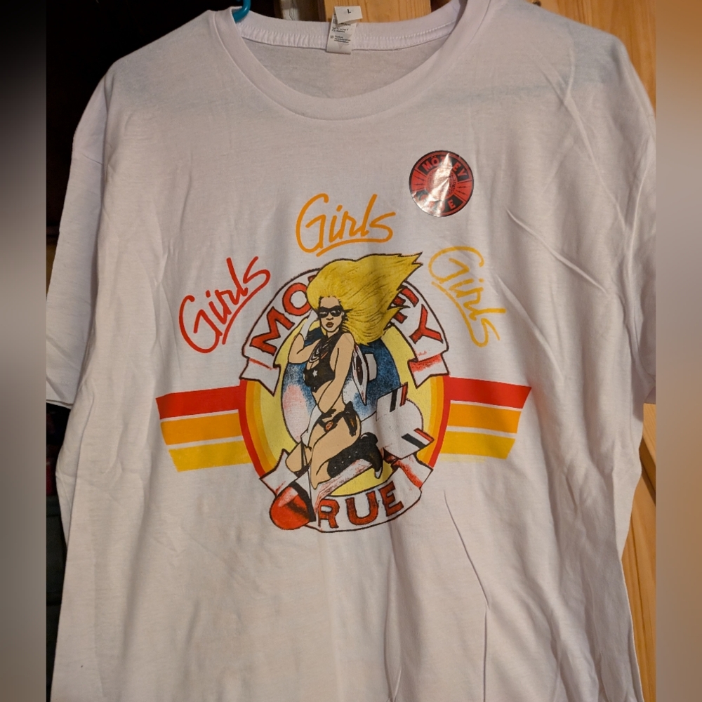 Motley Crue Girls, Girls, Girls 2022 Stadium Tour T-shirt